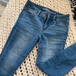 Low rise jeans